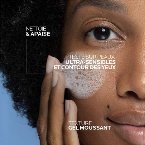 La Roche Posay Toleriane Gel Moussant Purifiant Apaisant Double Nettoyant 400ml