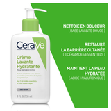 CeraVe Nettoyants Crème Lavante Hydratante Visage Corps