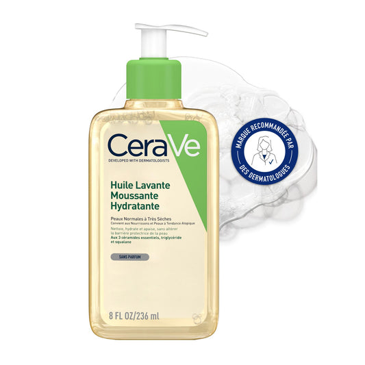 CeraVe Nettoyants Huile Lavante Moussante Hydratante 473ml