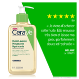 CeraVe Nettoyants Huile Lavante Moussante Hydratante 473ml